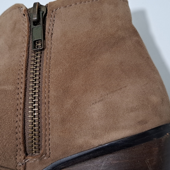 Steve Madden PRIZZZE Suede Ankle Boots – Women’s Size 7.5 (Light Brown) - Picture 11 of 15